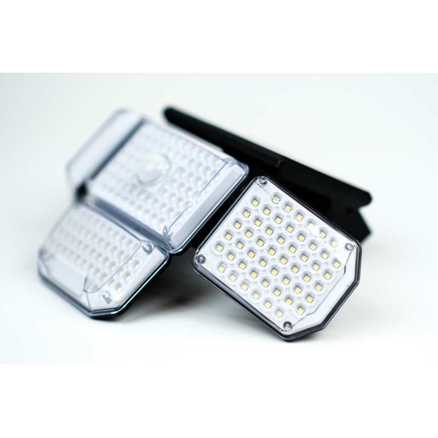 LED Solarna zidna svjetiljka sa senzorom LED/5W/5,5V IP65 2400 mAh