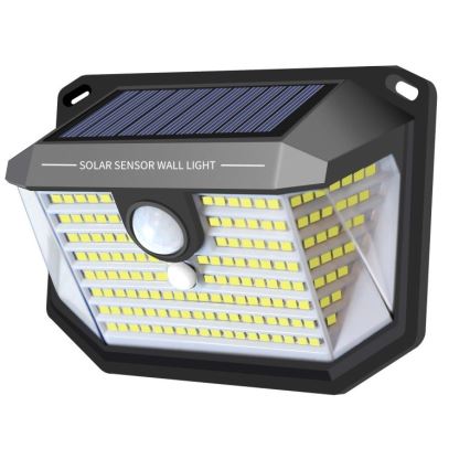 LED Solarna zidna svjetiljka sa senzorom LED/4W/5,5V IP65 1200 mAh