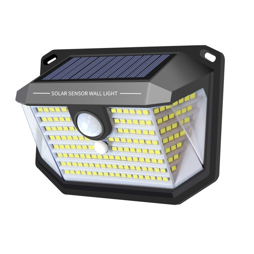 LED Solarna zidna svjetiljka sa senzorom LED/4W/5,5V IP65 1200 mAh