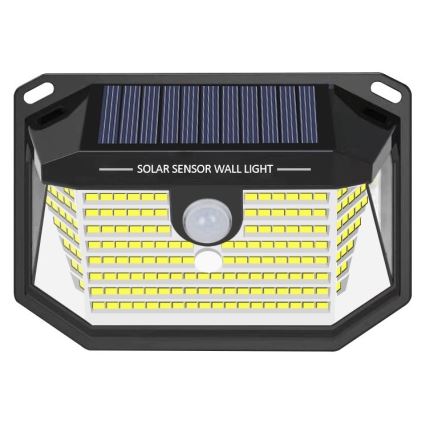 LED Solarna zidna svjetiljka sa senzorom LED/4W/5,5V IP65 1200 mAh