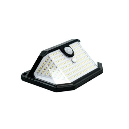 LED Solarna zidna svjetiljka sa senzorom LED/4W/5,5V IP65 1200 mAh