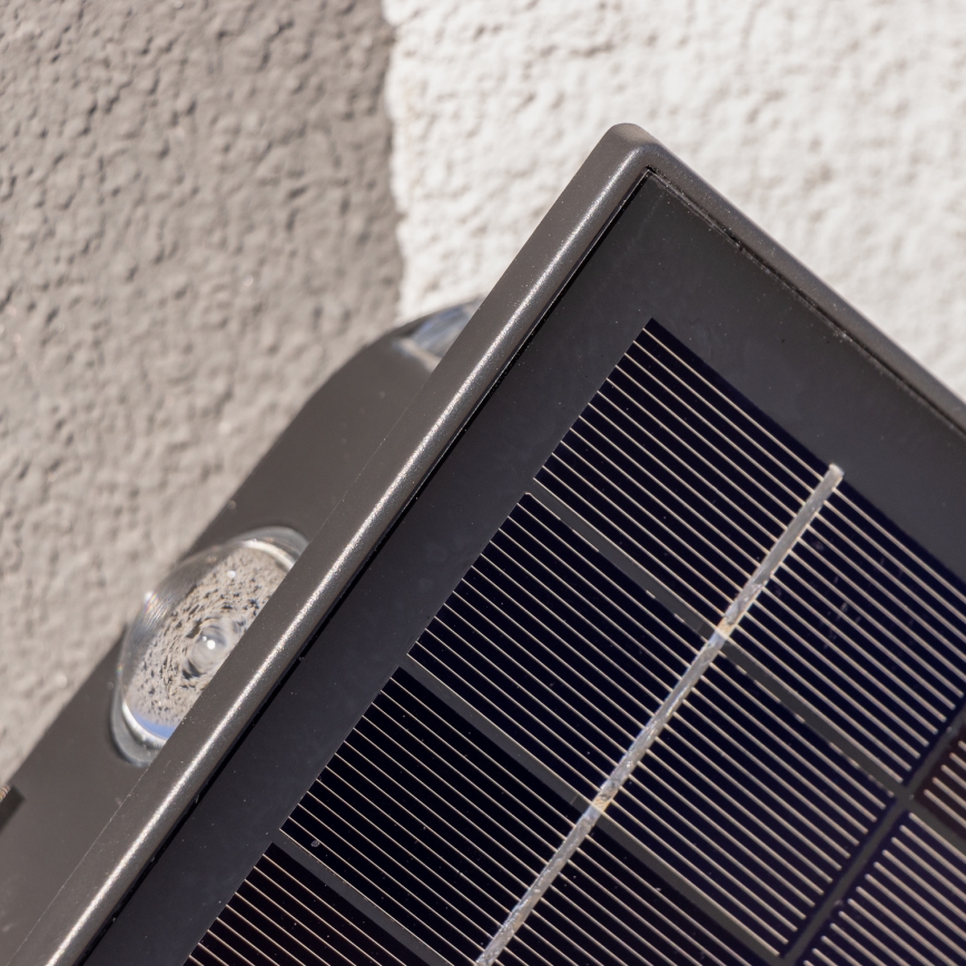 LED Solarna zidna svjetiljka sa senzorom LED/2W/5V IP54