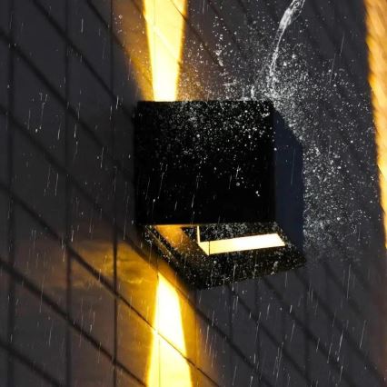 LED Solarna zidna svjetiljka sa senzorom LED/2W/5V IP54 1300 mAh