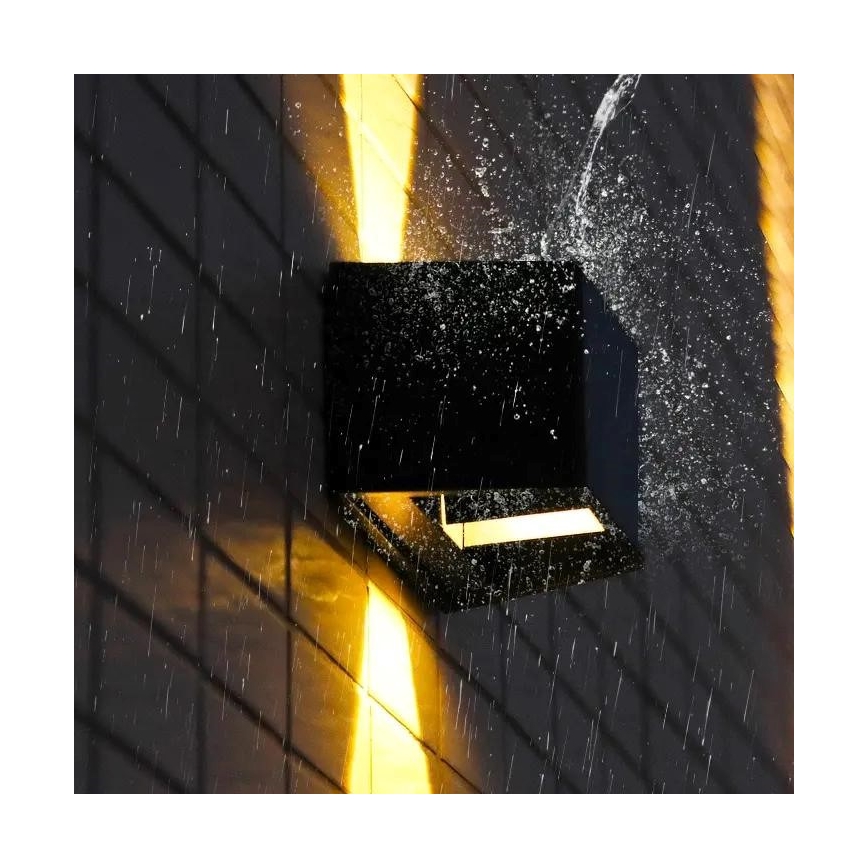 LED Solarna zidna svjetiljka sa senzorom LED/2W/5V IP54 1300 mAh