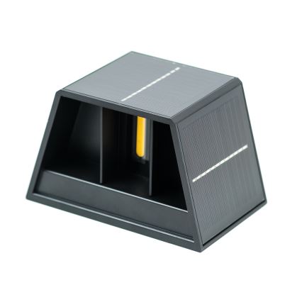 LED Solarna zidna svjetiljka sa senzorom LED/2W/5V IP54 1300 mAh
