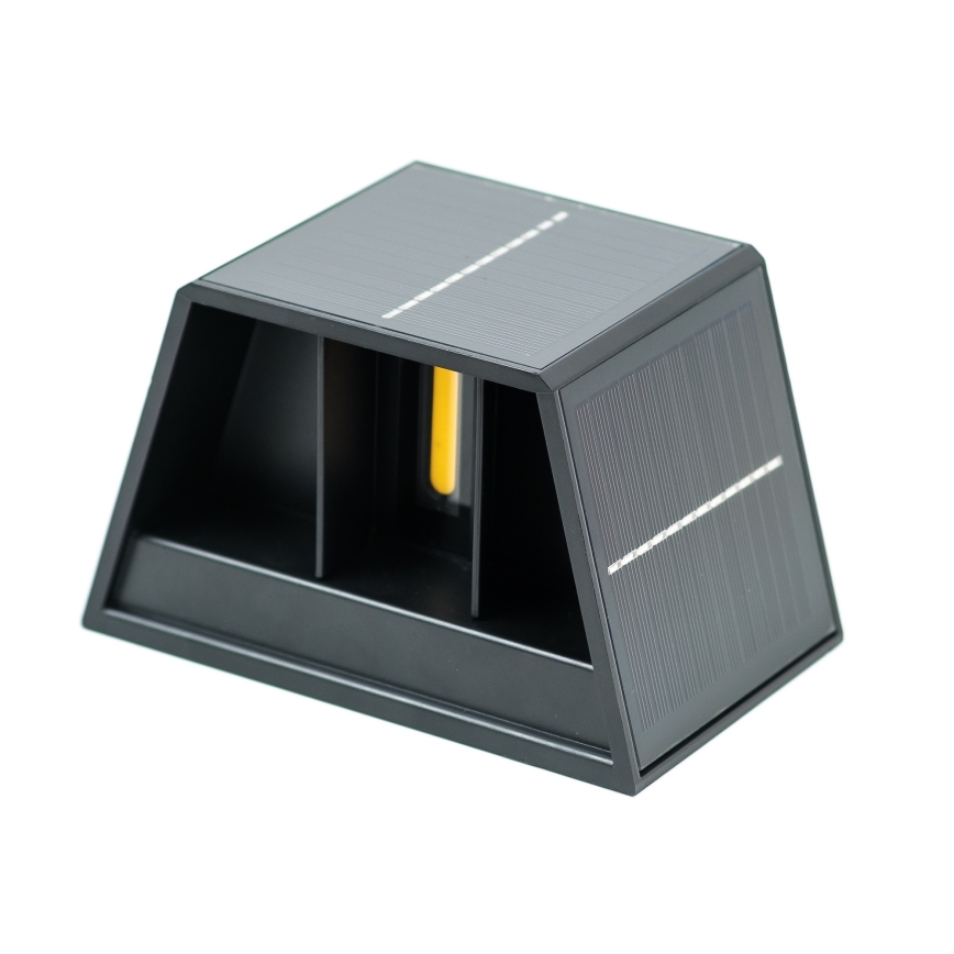 LED Solarna zidna svjetiljka sa senzorom LED/2W/5V IP54 1300 mAh