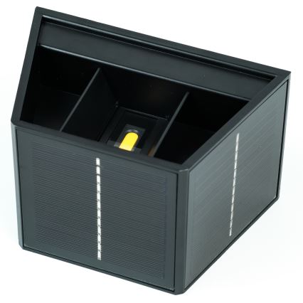 LED Solarna zidna svjetiljka sa senzorom LED/2W/5V IP54 1300 mAh