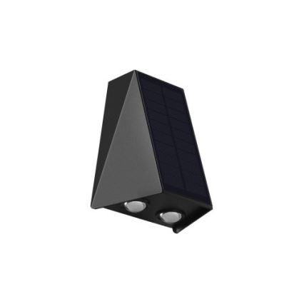 LED Solarna zidna svjetiljka sa senzorom LED/2W/5V IP54 1300 mAh