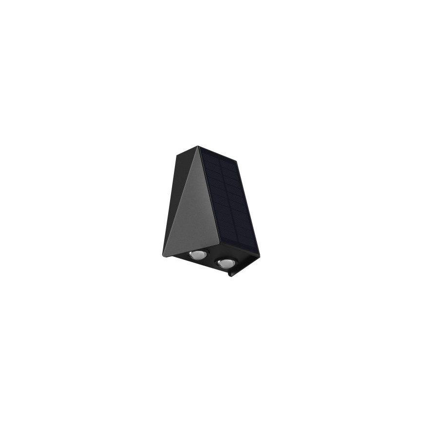 LED Solarna zidna svjetiljka sa senzorom LED/2W/5V IP54 1300 mAh