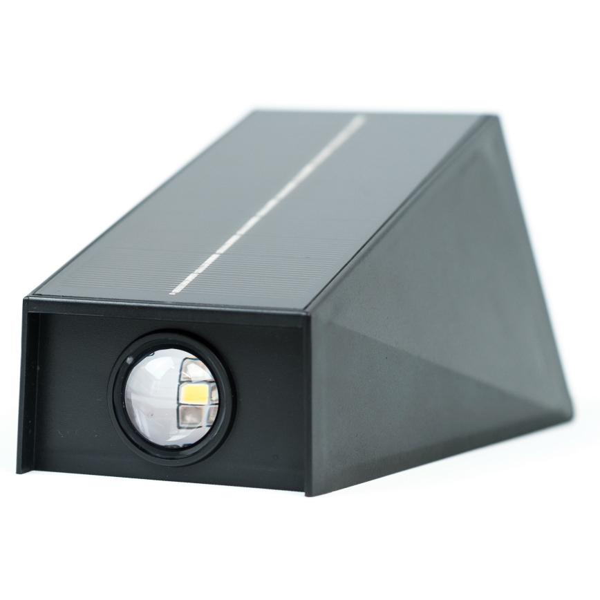 LED Solarna zidna svjetiljka sa senzorom LED/2W/5V IP54 1300 mAh