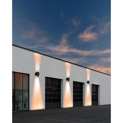 LED Solarna zidna svjetiljka sa senzorom LED/2W/5V IP54