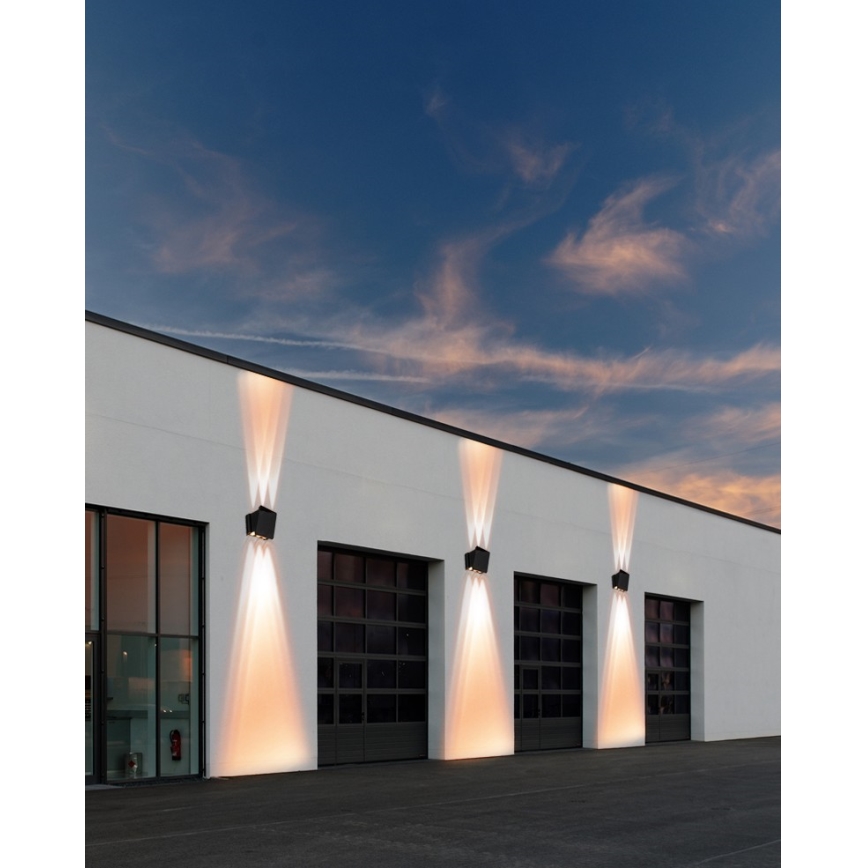 LED Solarna zidna svjetiljka sa senzorom LED/2W/5V IP54