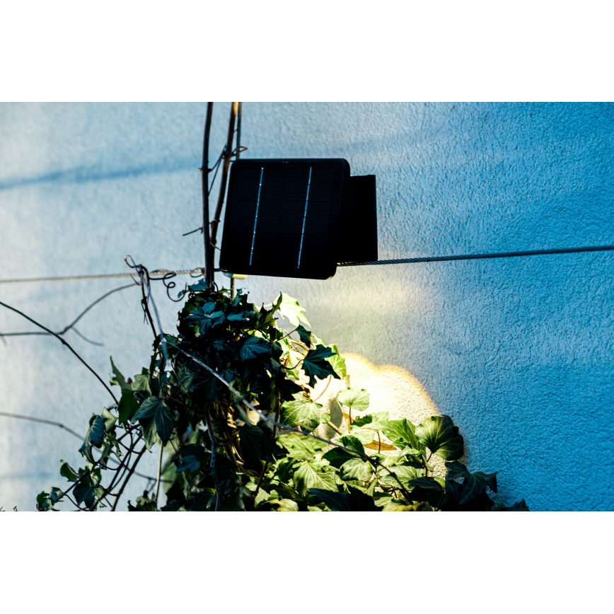 LED Solarna zidna svjetiljka sa senzorom LED/2W/5V IP54