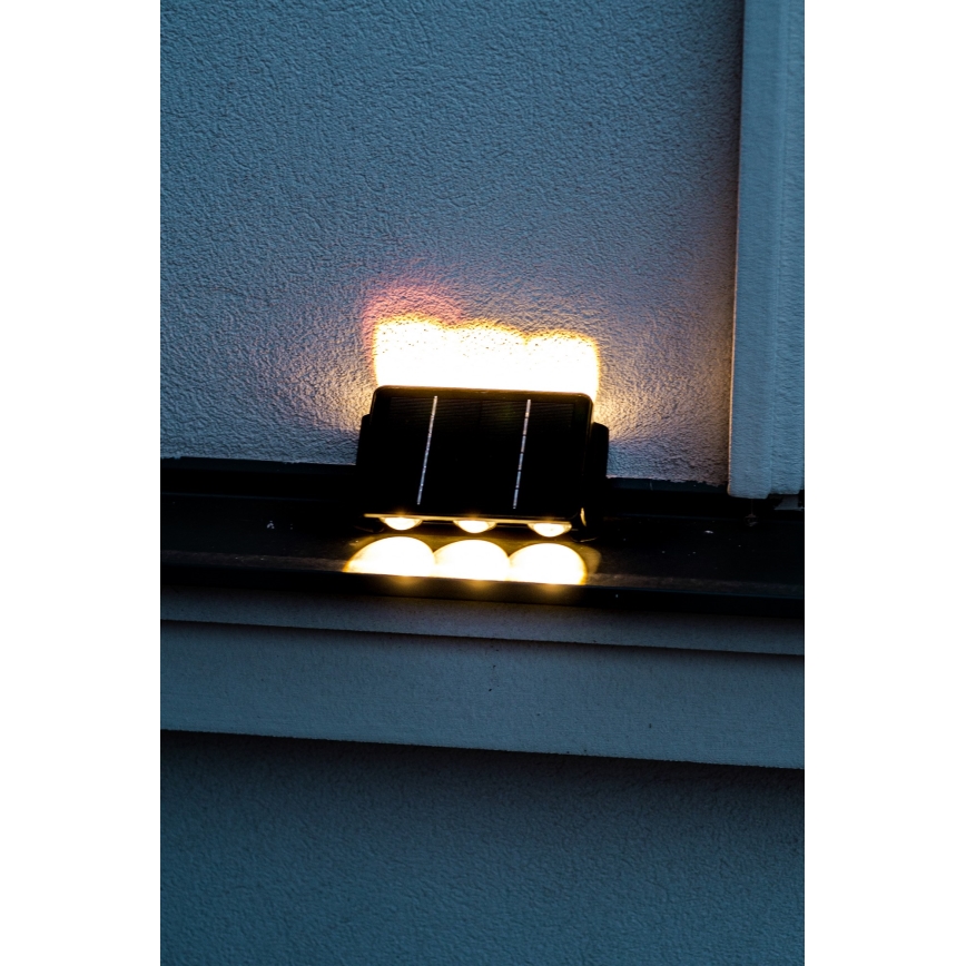 LED Solarna zidna svjetiljka sa senzorom LED/2W/5V IP54