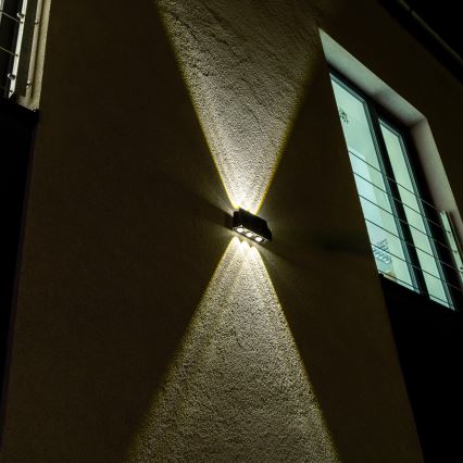 LED Solarna zidna svjetiljka sa senzorom LED/2W/5V IP54