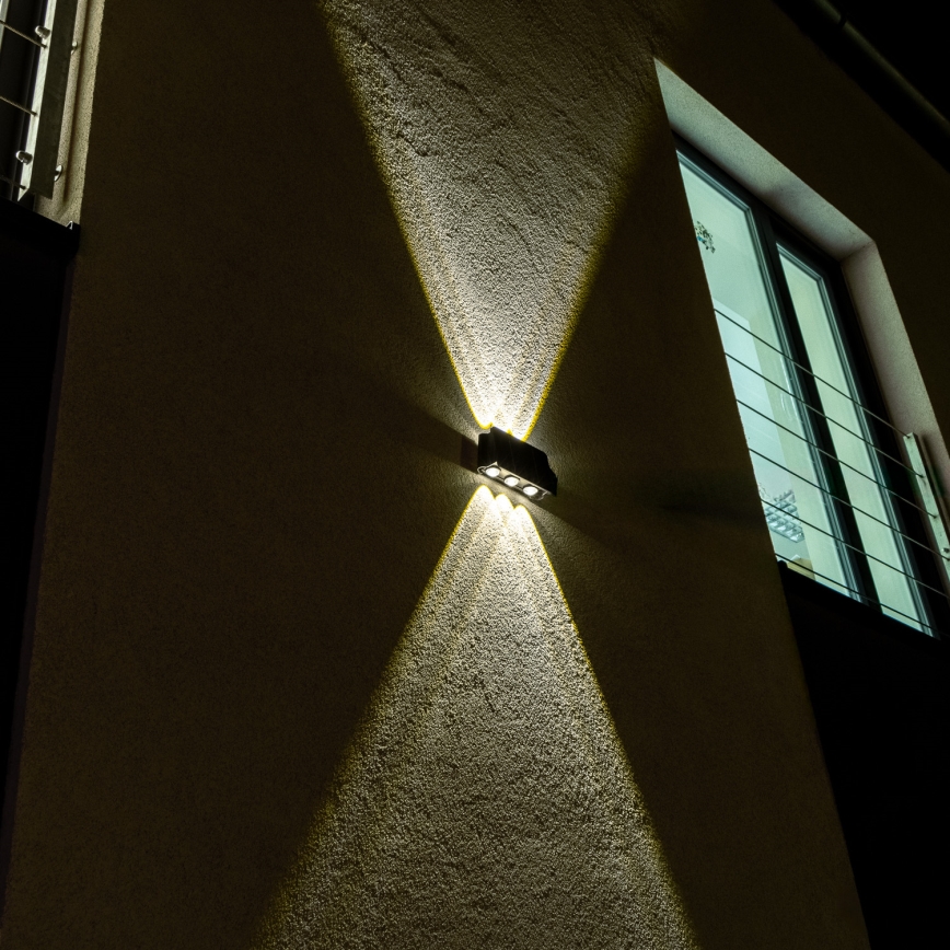 LED Solarna zidna svjetiljka sa senzorom LED/2W/5V IP54