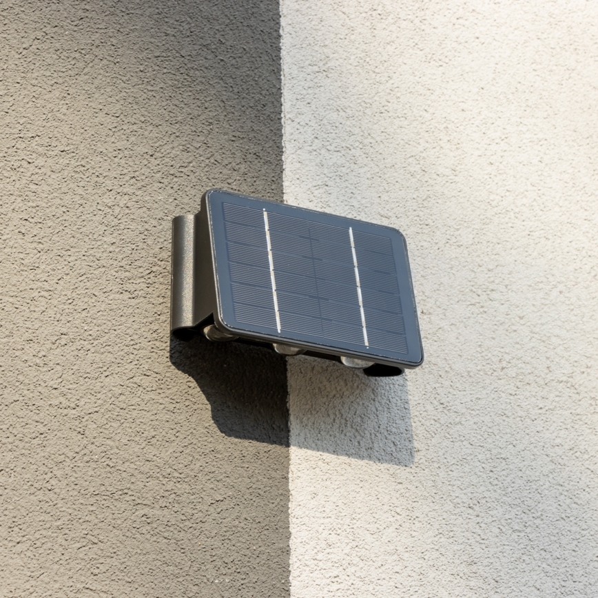 LED Solarna zidna svjetiljka sa senzorom LED/2W/5V IP54