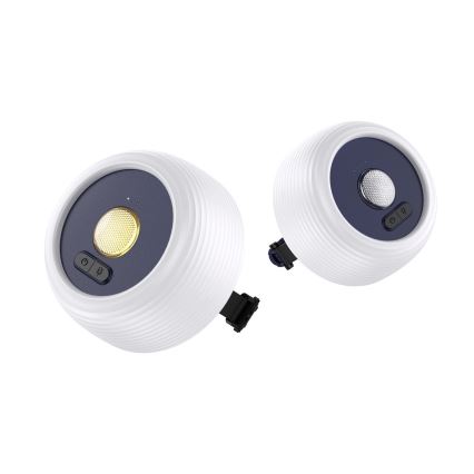 LED RGB Prijenosna solarna punjiva lampa s LED lancem LED/10W/5V 3600 mAh IP65