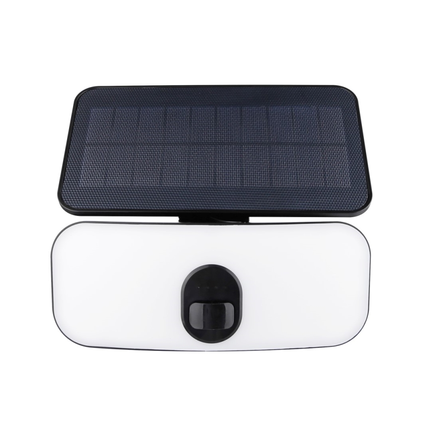 LED Solarna zidna svjetiljka sa senzorom LED/13W/3,7V 4000K IP65