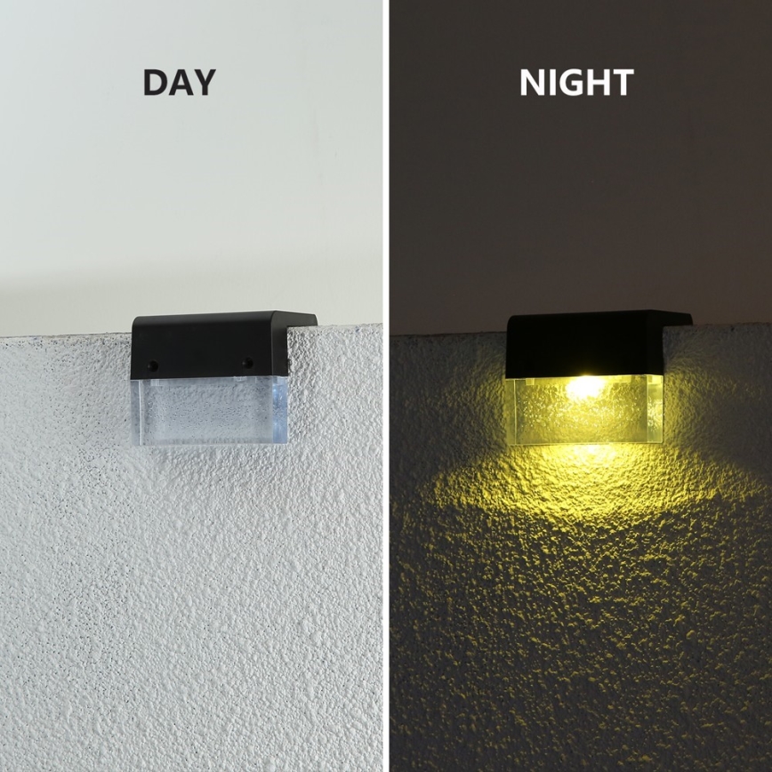 SET 6x LED RGB Solarna zidna svjetiljka LED/1W/1,2V 3500K IP65