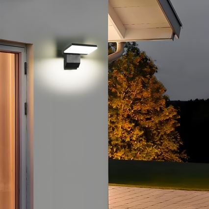Vanjska LED zidna svjetiljka MODERN LED/18W/230V IP65
