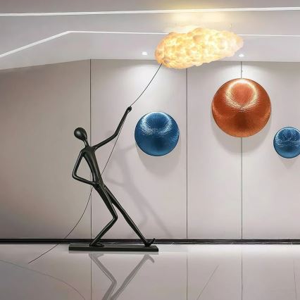 Podna lampa SILUETTE 6xE27/40W/230V 180 cm Dream Reach