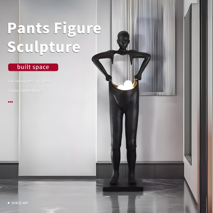 Podna lampa SILUETTE 4xG9/10W/230V 185 cm Human Houdini