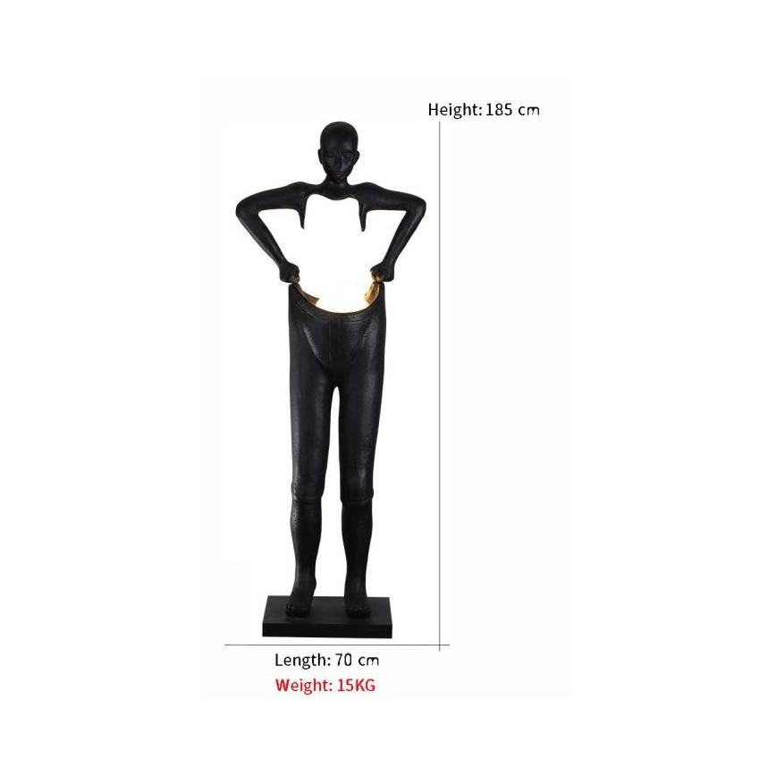 Podna lampa SILUETTE 4xG9/10W/230V 185 cm Human Houdini