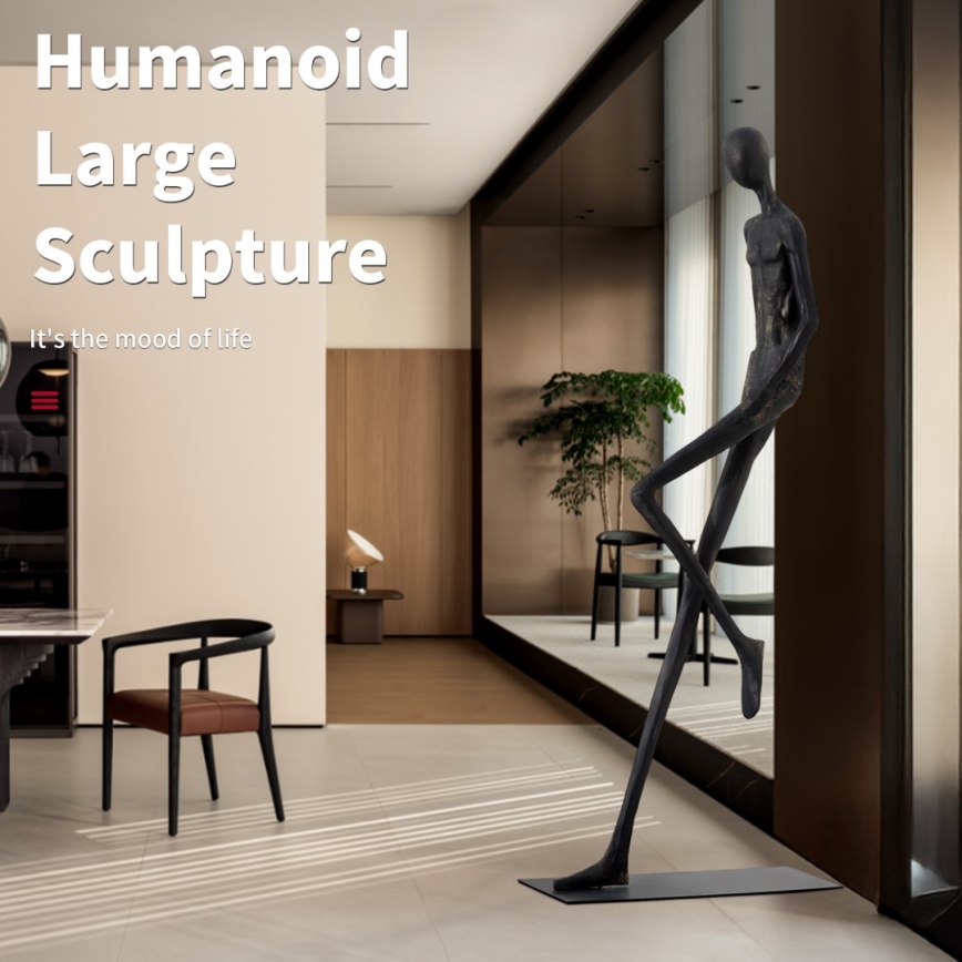 Dekorativna skulptura SILUETTE 178 cm Human Relax