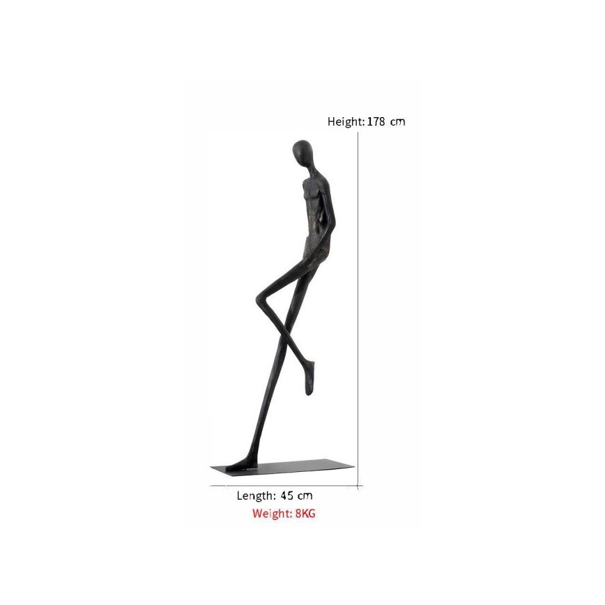 Dekorativna skulptura SILUETTE 178 cm Human Relax