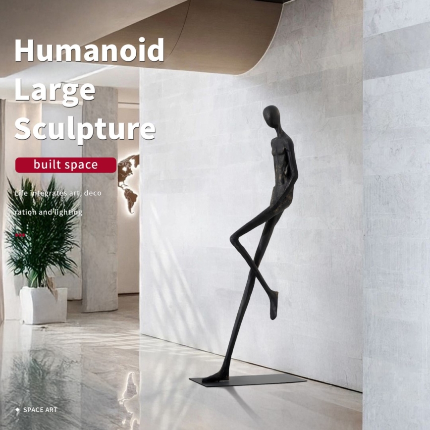 Dekorativna skulptura SILUETTE 190 cm Human Relax