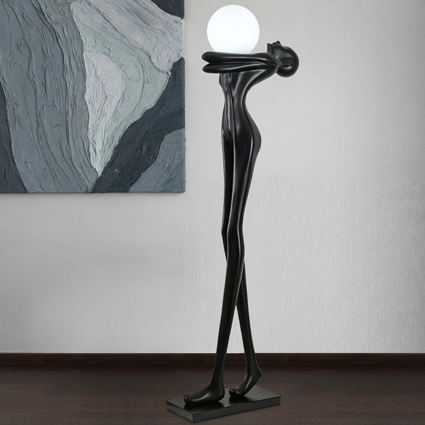 Stojeća lampa SILUETTE 1xE27/25W/230V, 175 cm — u obliku žene