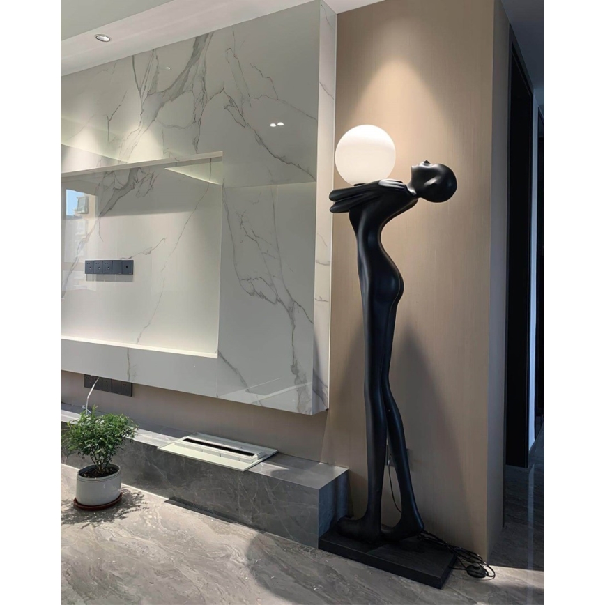 Stojeća lampa SILUETTE 1xE27/25W/230V, 175 cm — u obliku žene