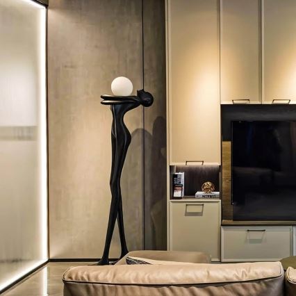 Stojeća lampa SILUETTE 1xE27/25W/230V, 175 cm — u obliku žene