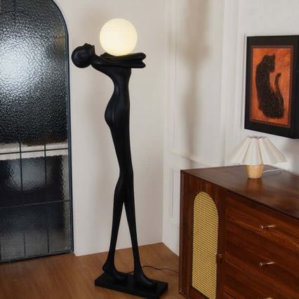 Stojeća lampa SILUETTE 1xE27/25W/230V, 175 cm — u obliku žene