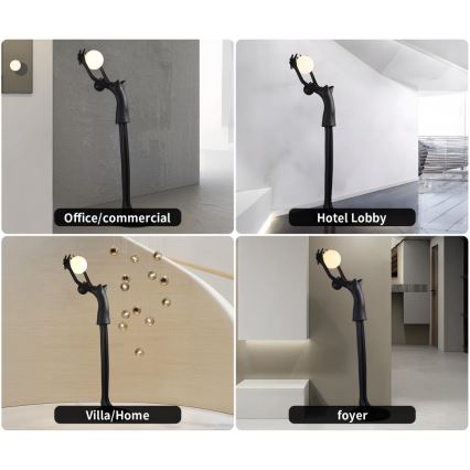 Podna lampa SILUETTE 1xE27/25W/230V 210 cm Human Girl