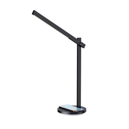 LED Prigušiva stolna lampa s bežičnim punjenjem QI BEAM LED/18W/230/12V 2800K/4000K/5000K