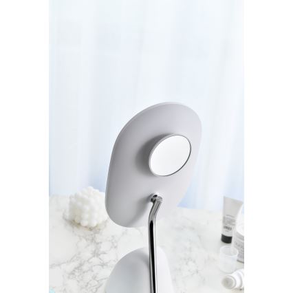 LED Dimmabilno kozmetičko ogledalo s bežičnim punjenjem LED/18W/230V