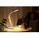 LED RGB Prigušiva stolna lampa s bežičnim punjenjem CORELLA LED/7W/12/230V crna