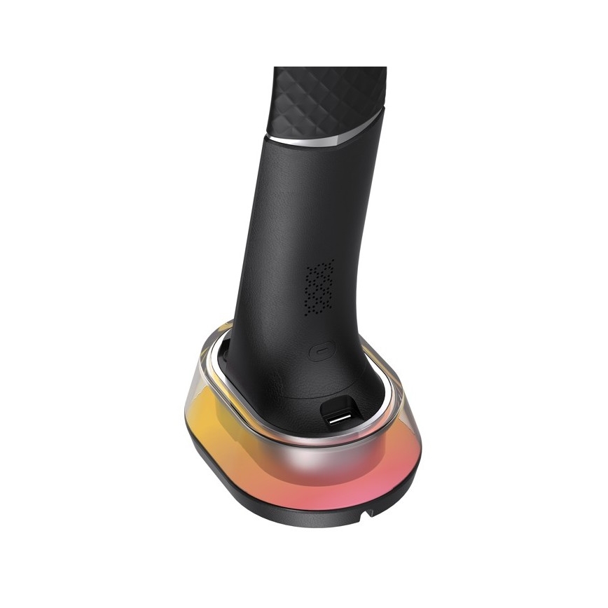 LED RGB Prigušiva stolna lampa s bežičnim punjenjem CORELLA LED/7W/12/230V crna