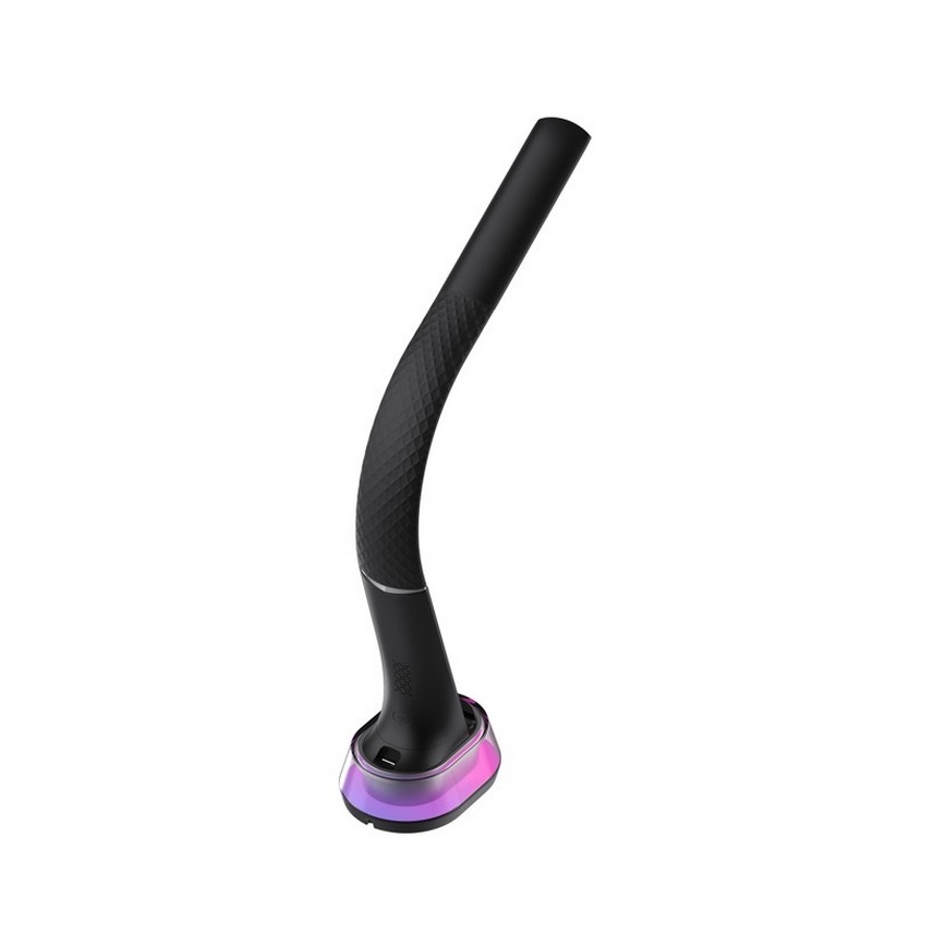 LED RGB Prigušiva stolna lampa s bežičnim punjenjem CORELLA LED/7W/12/230V crna