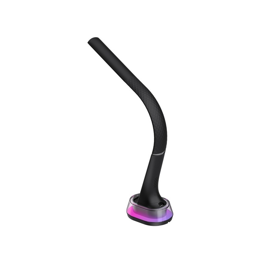 LED RGB Prigušiva stolna lampa s bežičnim punjenjem CORELLA LED/7W/12/230V crna