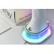 LED RGB Prigušiva stolna lampa s bežičnim punjenjem CORELLA LED/7W/12/230V bijela