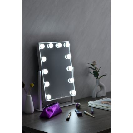 LED Dimmiralo kozmetičko ogledalo MUST HAVE LED/12W/230V