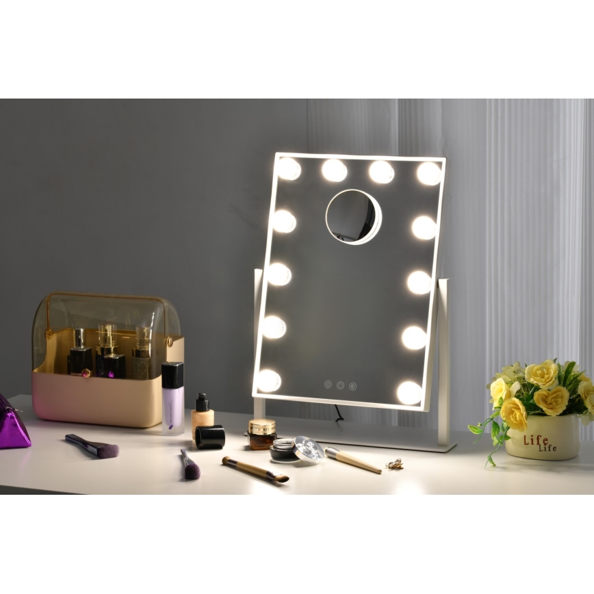 LED Prigušivo kozmetičko ogledalo MUST HAVE LED/12W/230V