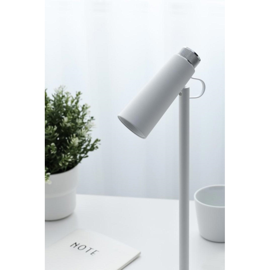 LED Prigušiva stolna lampa s bežičnim Qi punjenjem TIT LED/12W/230V bijela