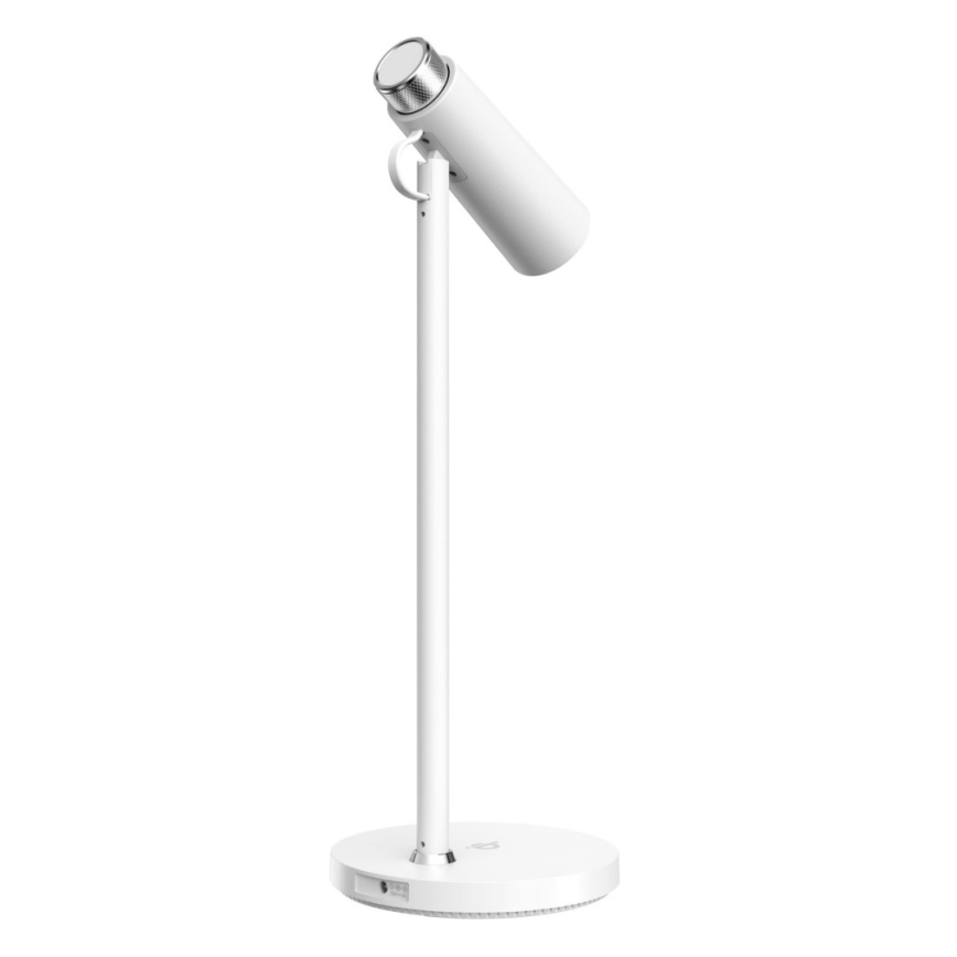 LED Prigušiva stolna lampa s bežičnim Qi punjenjem TIT LED/12W/230V bijela
