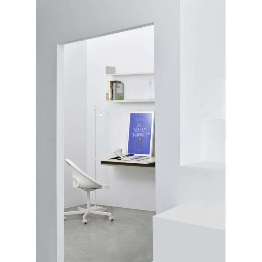 LED Prigušiva podna lampa TIT LED/6W/230V bijela