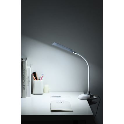 LED+CCT Podesiva stolna svjetiljka s kopčom CLIP LED/7,5W/230V 3000/4200/5000K bijela