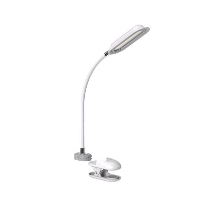 LED+CCT Podesiva stolna svjetiljka s kopčom CLIP LED/7,5W/230V 3000/4200/5000K bijela